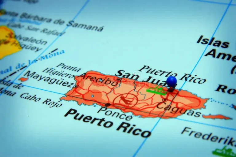 puerto rico map