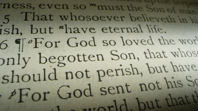 for god so loved the world