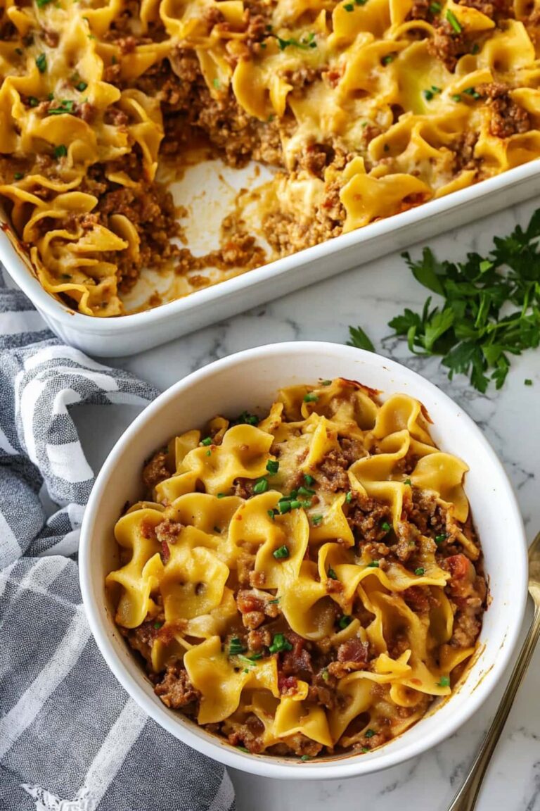 Sour-Cream-Noodle-Bake-Overhead-View