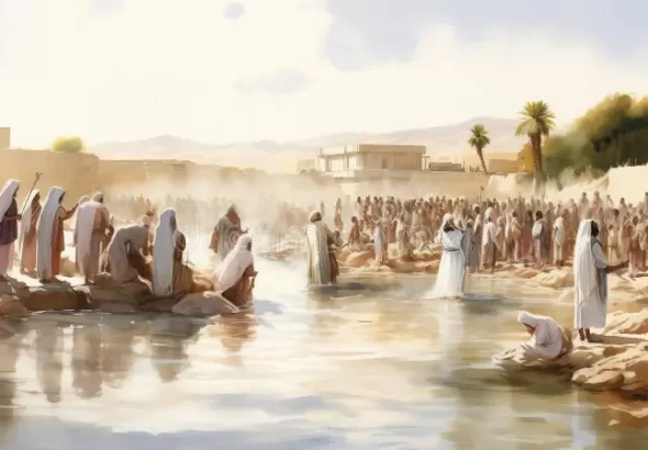 jesus christ baptized