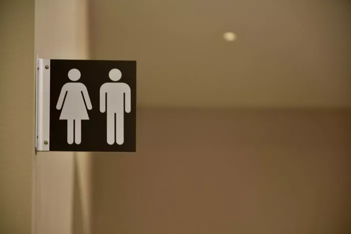 Mens Womens Bathroom