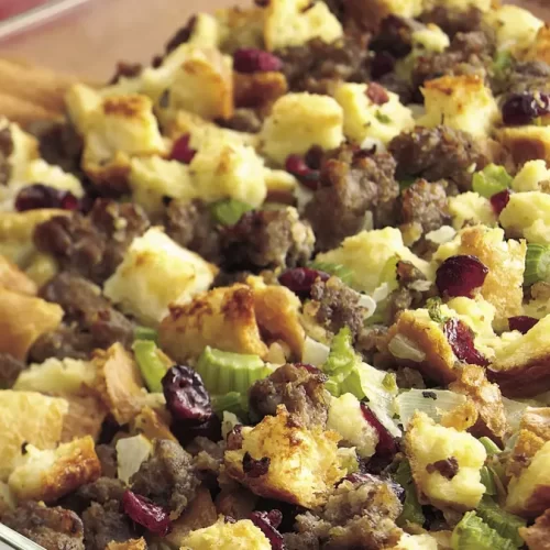 sausage cranberry stuffing