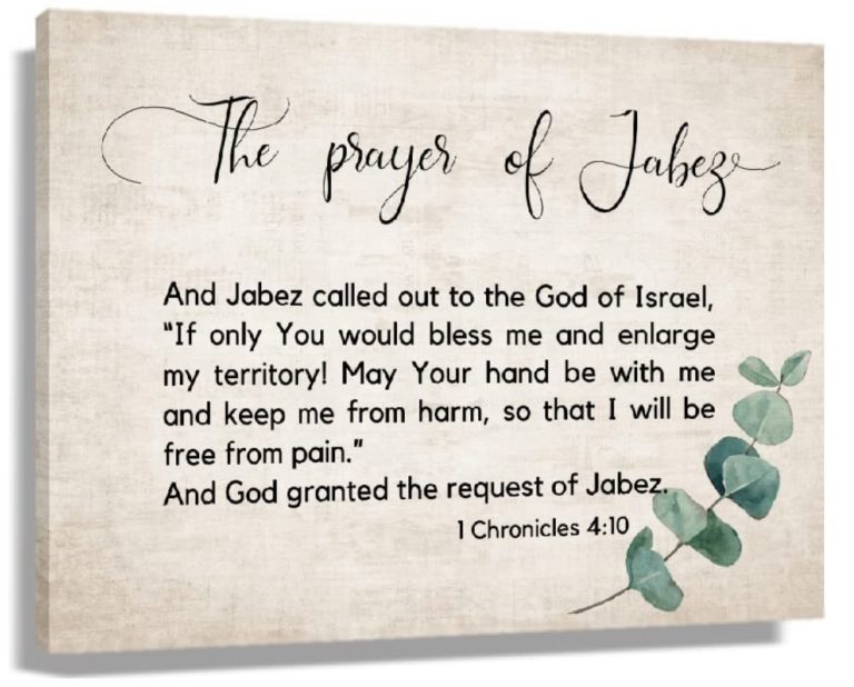 Prayer of Jabez