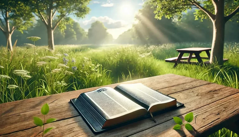 bible outdoor meadow