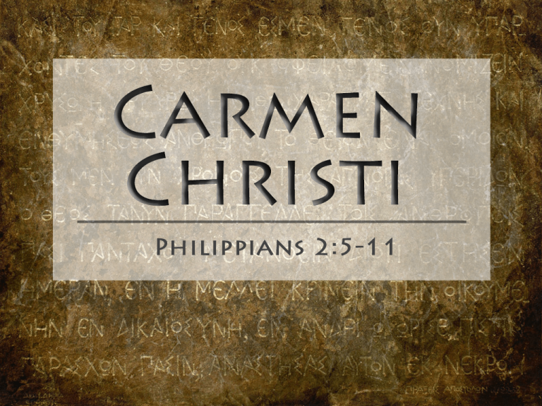 carmen christi