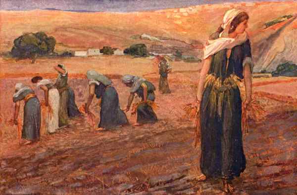 "Ruth Gleaning" James Tissot between 1896 and 1902