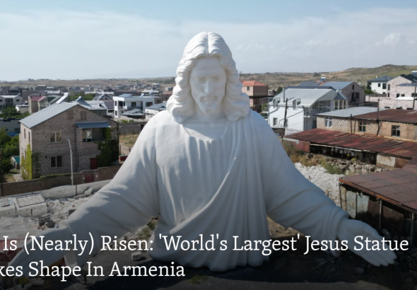 Armenia - Jesus Statue 1