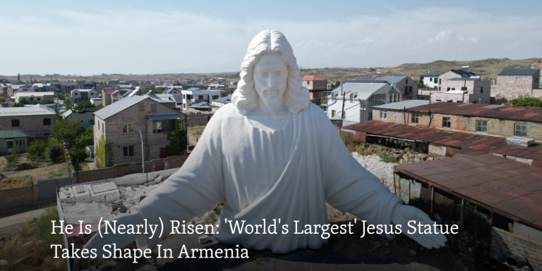 Armenia - Jesus Statue 1