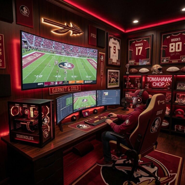 FSU Desk setup