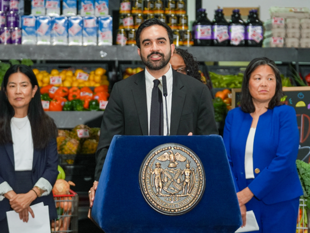 zoran mamdani - grocery store presser