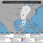 Hurricane Isaias _10pm - Tue, Oct 6, 2026 - 5day_cone