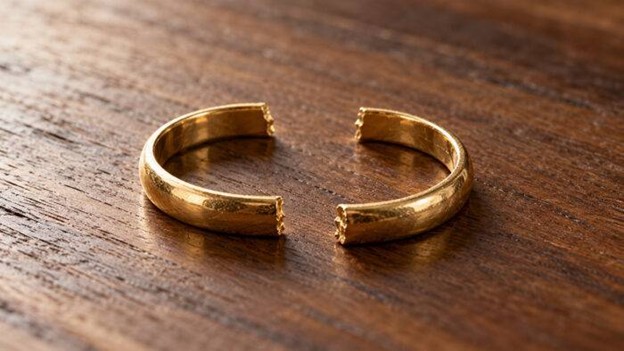 wedding ring broken