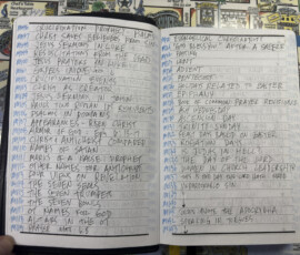 Miscellanies Table of Contents